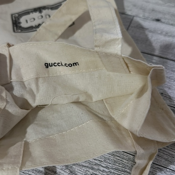 Gucci tote duster bag with ribbon - Picture 6 of 6